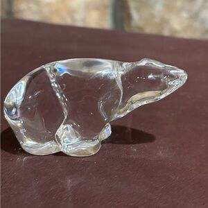 Hadeland crystal bear